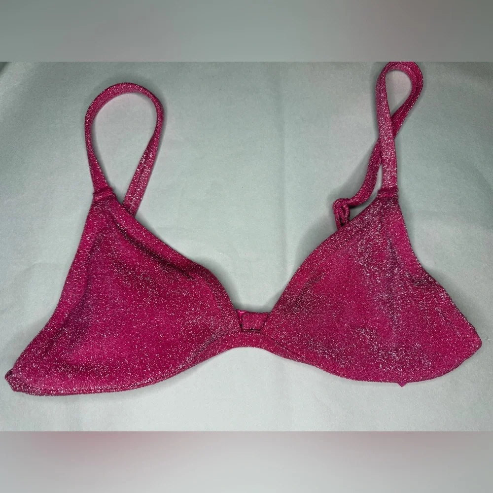 SKIMS glittery pink